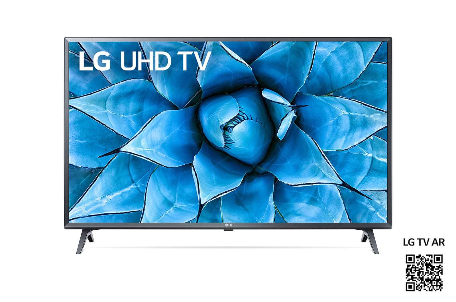 Front view of LG UN73 49 inch 4K Smart UHD TV 49UN7350PPD