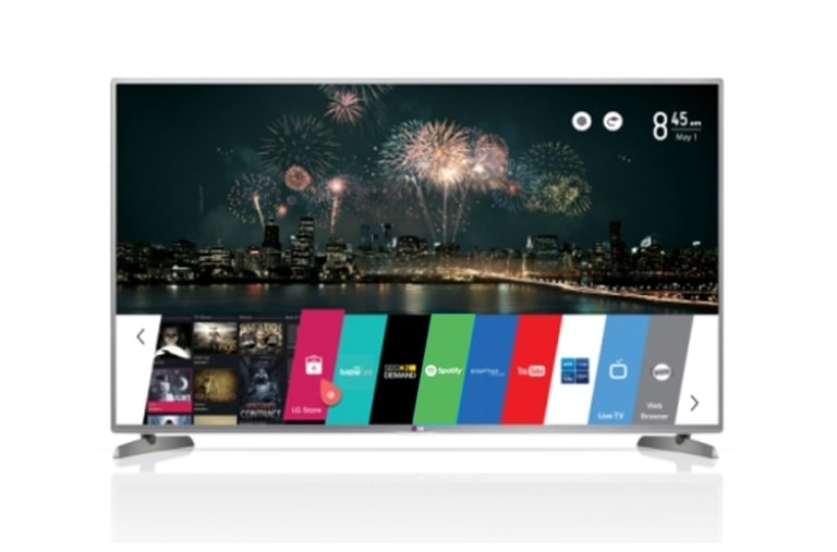 Front view of CINEMA 3D Smart TV with webOS  50LB6500