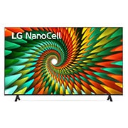 A front view of the LG NanoCell TV
