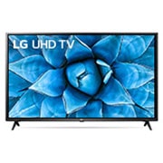 Front view of LG UN73 50 inch 4K Smart UHD TV 50UN7300PPC