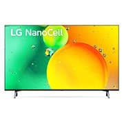 A front view of the LG NanoCell TV