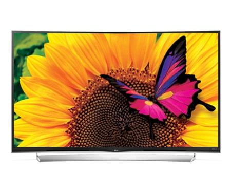 Front view of LG SUPER UHD TV 55UG8700