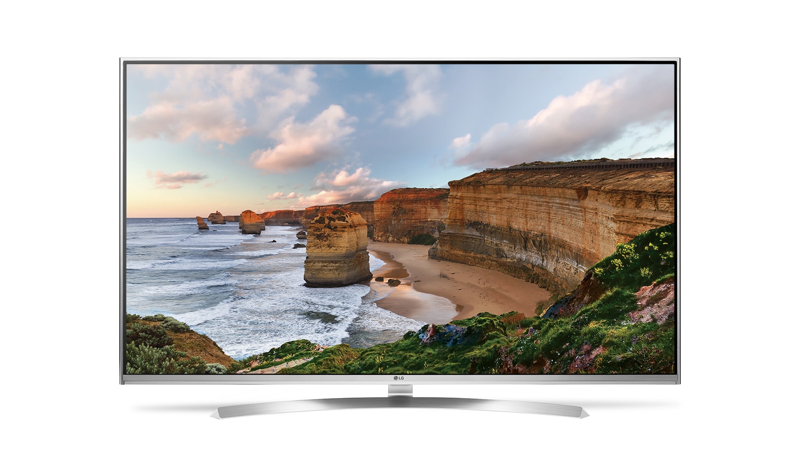 Front view of LG SUPER UHD TV 55&#39;&#39; UH8500 55UH8500