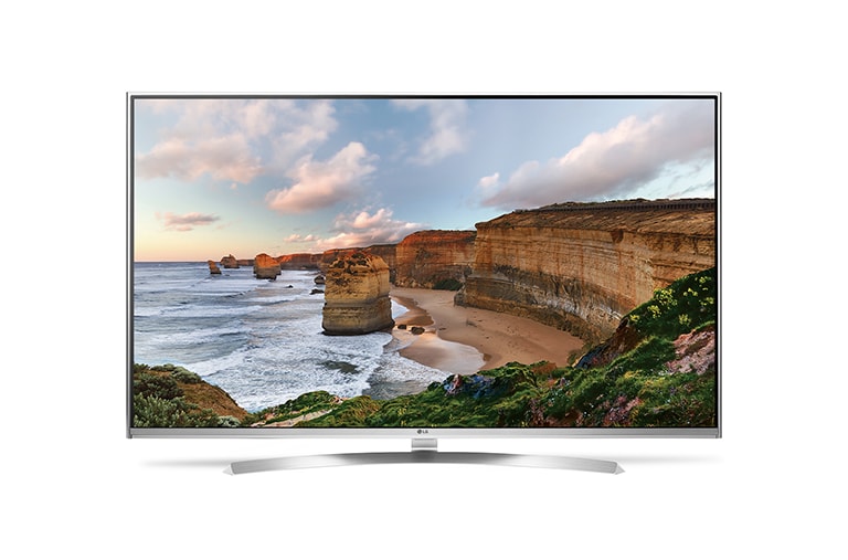 Front view of LG SUPER UHD TV 55&#39;&#39; UH8500 55UH8500