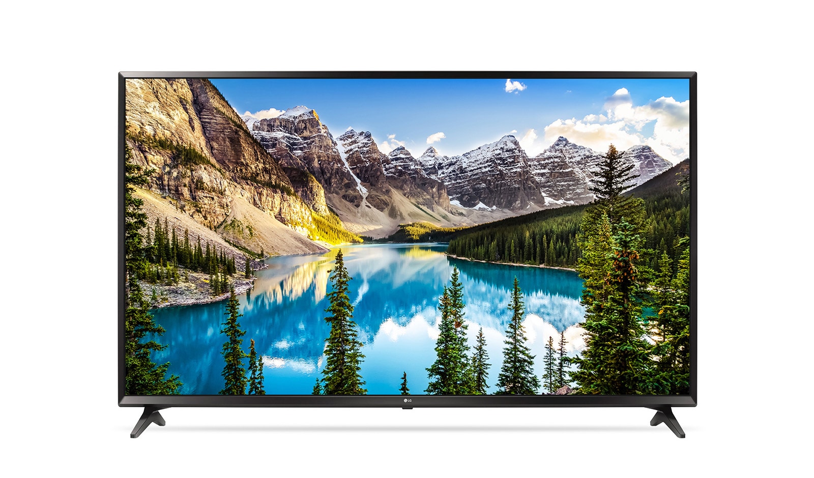 Front view of UHD TV 4K FULL HD - LG 55&#34; UJ632T  55UJ632T