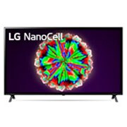 Front view of LG Nano80 65 inch 4K NanoCell TV 65NANO80PNA