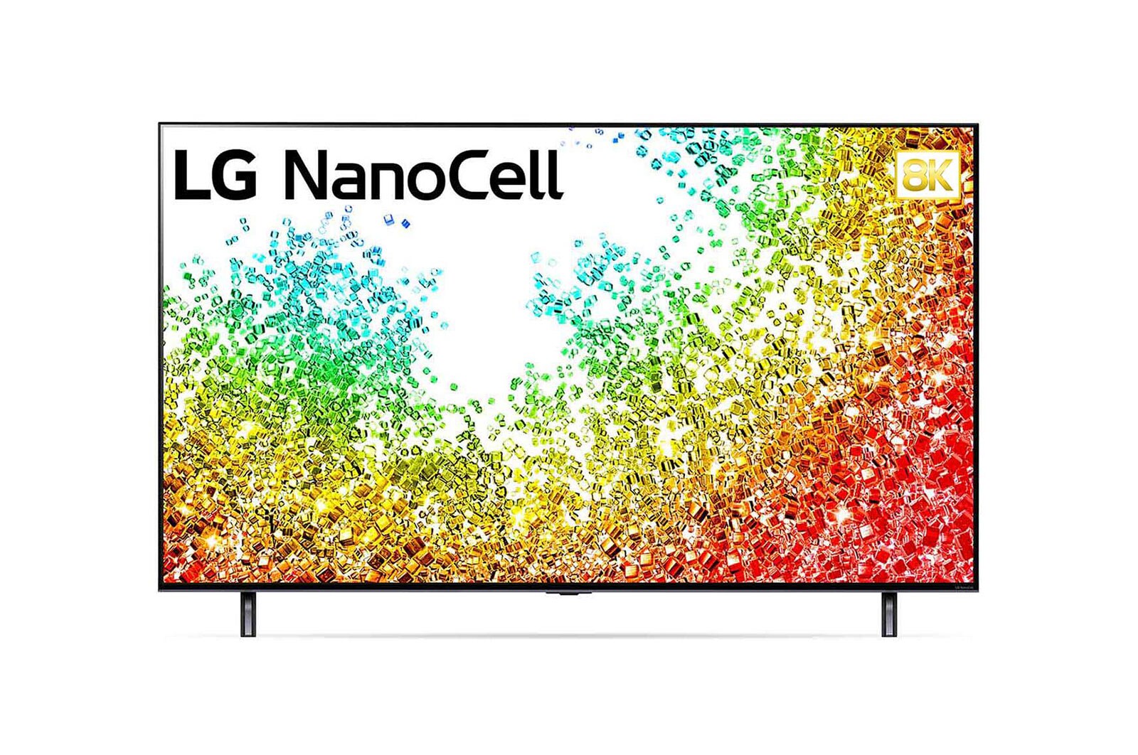A front view of the LG NanoCell TV