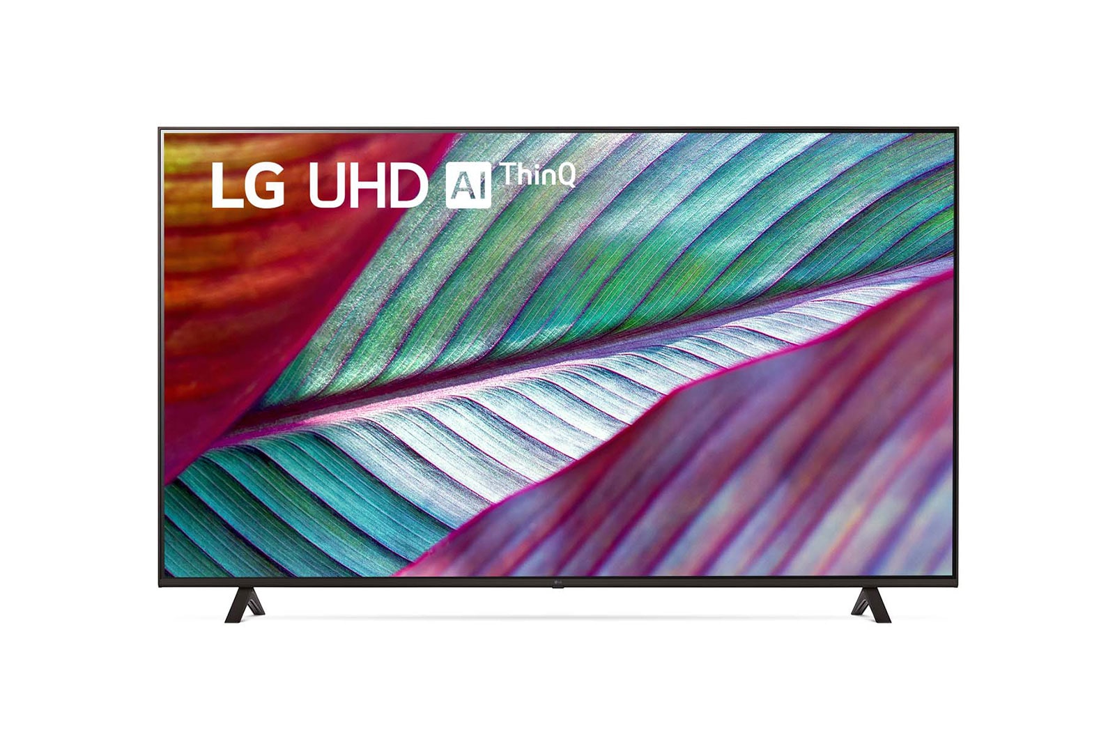 A front view of the LG UHD TV