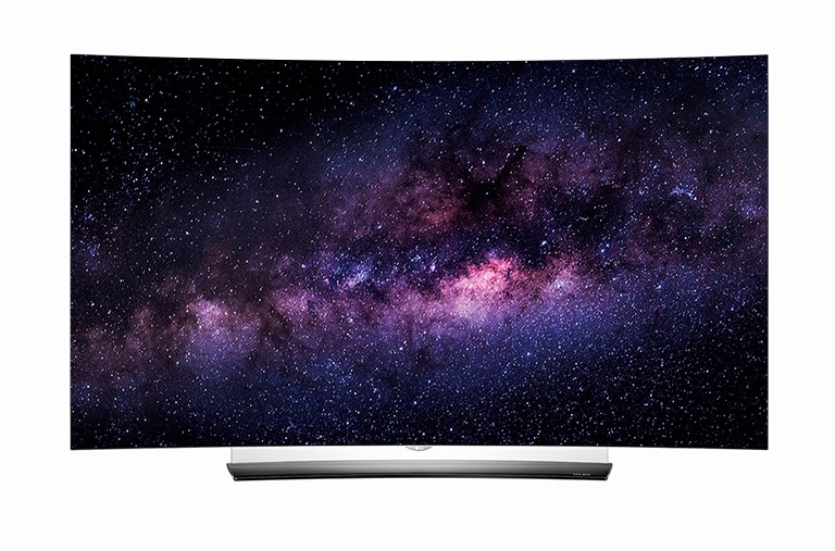 Front view of LG OLED TV OLED65C6P