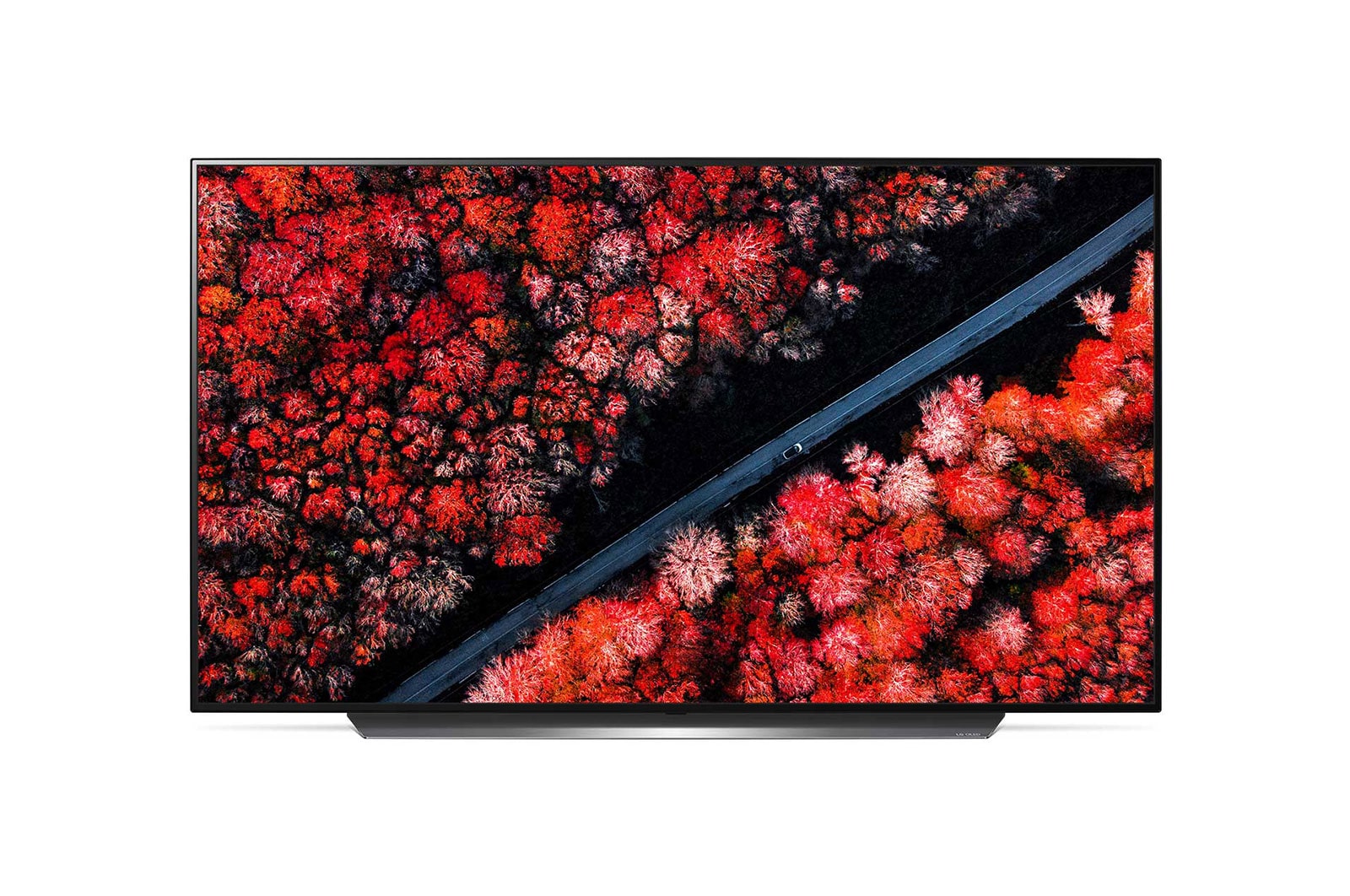 Front view of 65&#34; OLED 4K Panel,Picture Cinema Screen,Self-lighting Pixel,a9 Gen2 Intelligent Processor,AI PICTURE,AI BRIGHTNESS OLED65C9PPA