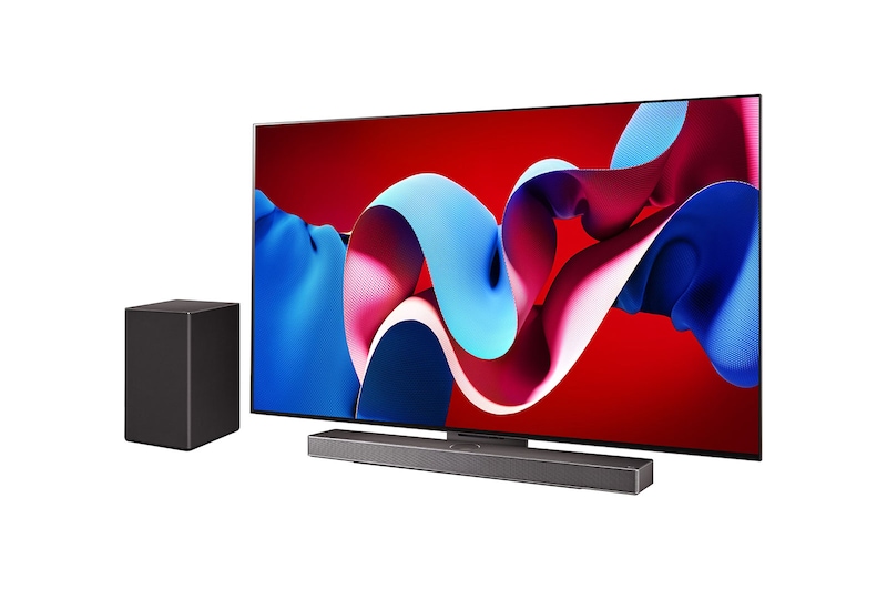 LG 42 Inch LG OLED evo AI C4 4K Smart TV 2024, OLED42C4PSA