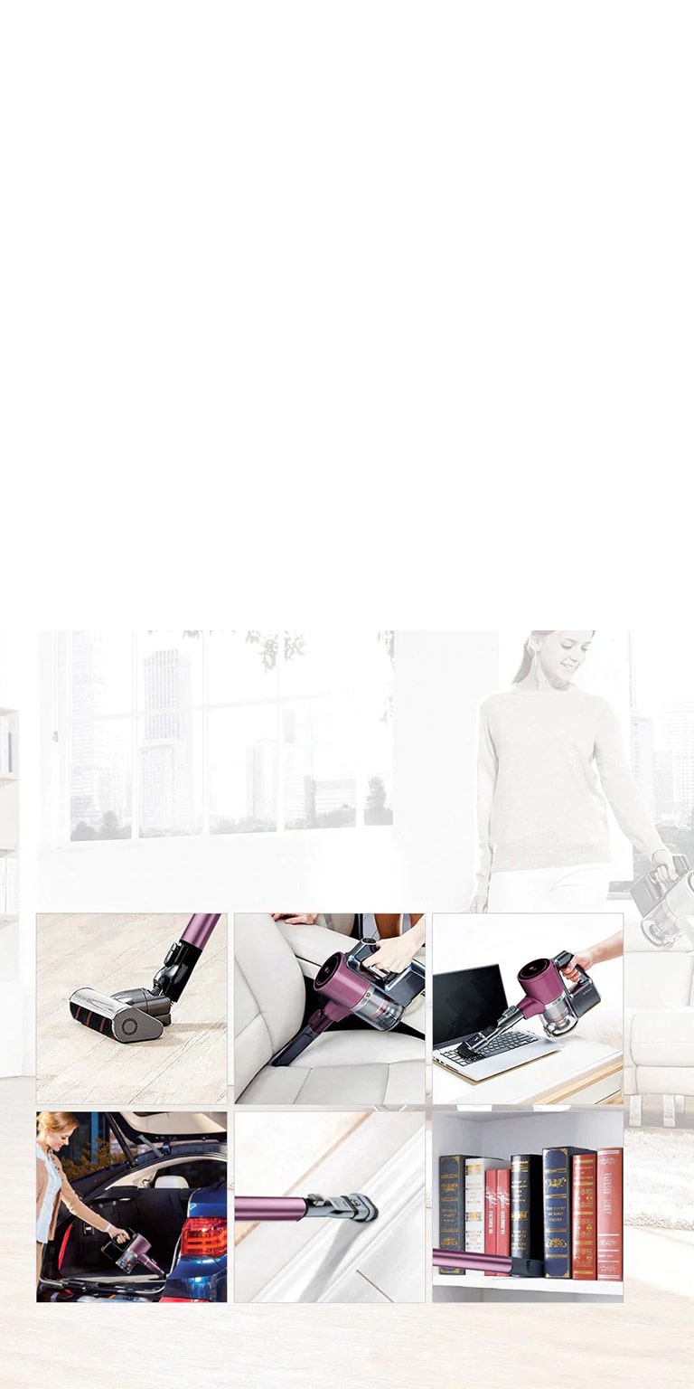 Cleaning Versatility and Accessories