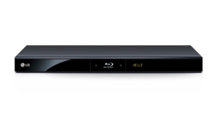 Front view of Full HD 1080p24p, HDMI 1.3 Deep Color, External HDD Playback, BD Live &amp; Bonus View, &amp; USB Direct Recording BD550