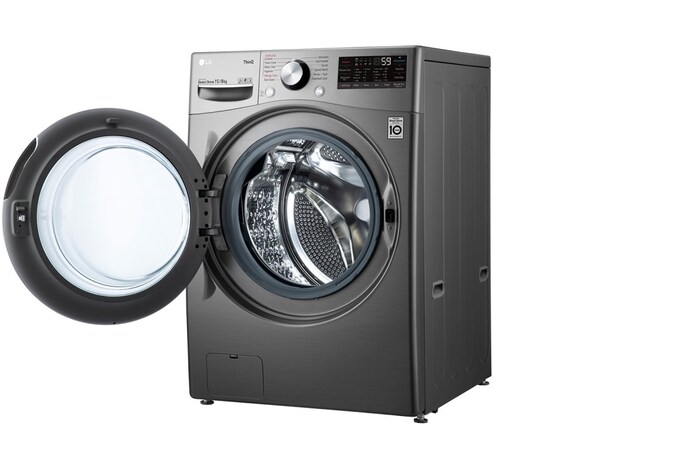 LG 15/8KG Front Load Combo Washer Dryer with TurboWash 360°, F2515RTGV