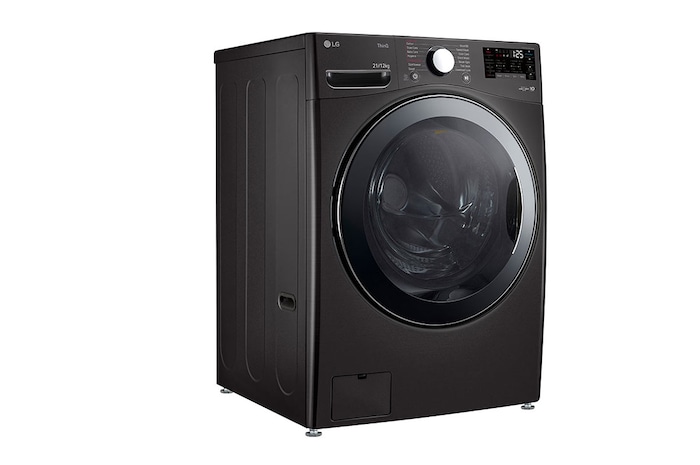 LG Front Load Washer with AI DD™ and TurboWash 360˚, F2721HVRBC
