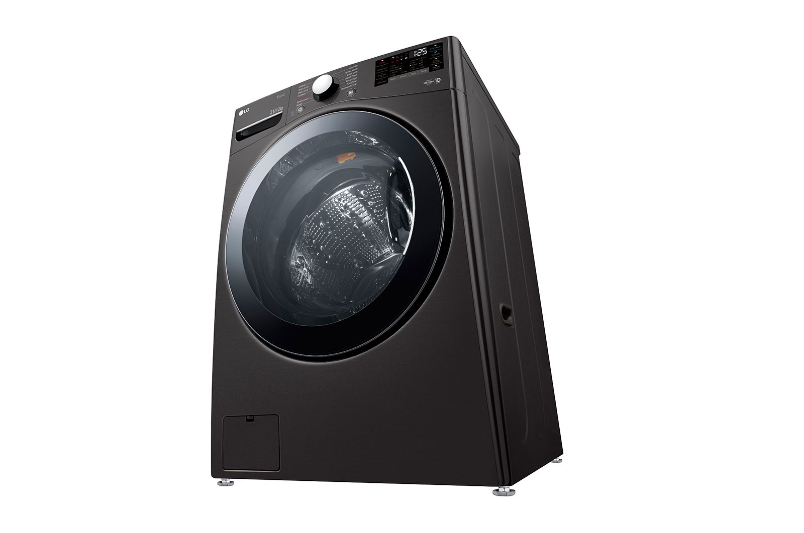 LG Front Load Washer with AI DD™ and TurboWash 360˚, F2721HVRBC