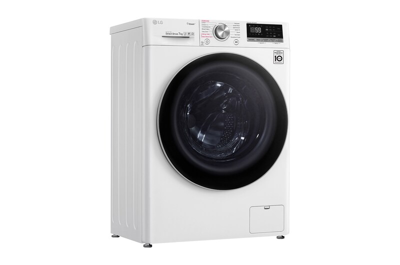LG 7.0 Kg Front Load Washing Machine, Inverter Direct Drive, 6 Motion Technology, FC1407S4W