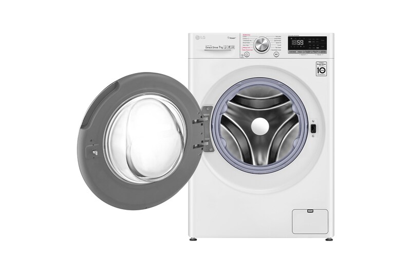 LG 7.0 Kg Front Load Washing Machine, Inverter Direct Drive, 6 Motion Technology, FC1407S4W