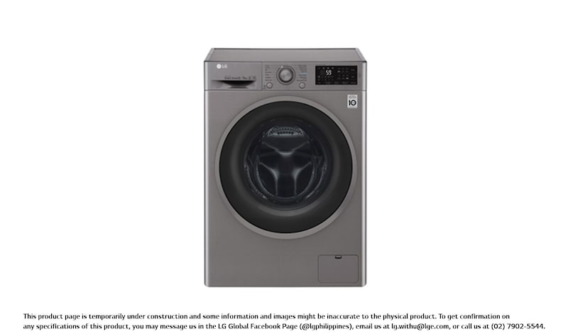Front view of 9.0/5.0 Kg Front Load Washing Machine, Inverter Direct Drive, 6 Motion Technology FC1409D4E