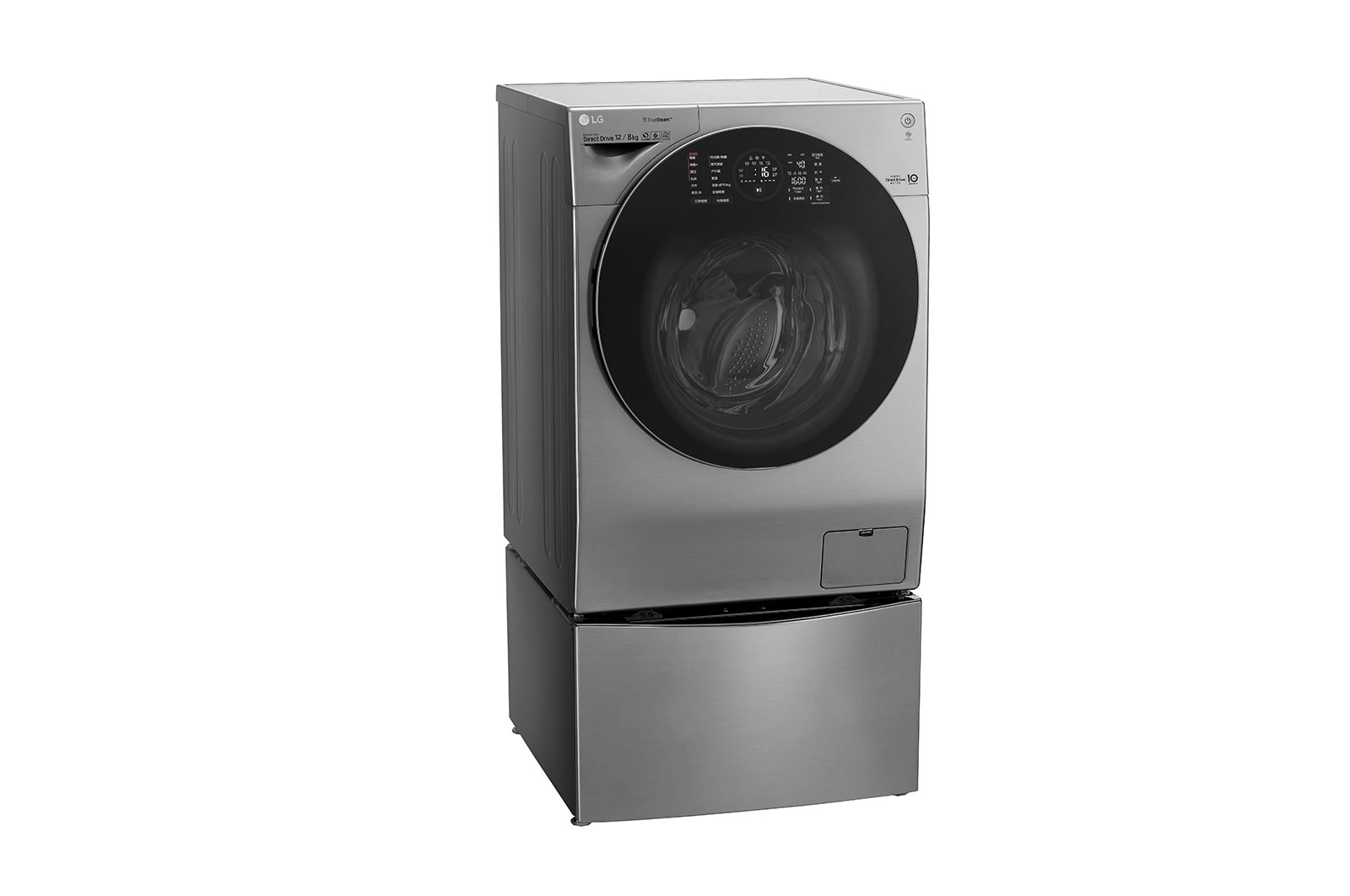 LG 12/8 Kg TWINWash™ Front Load with Smart Wi-Fi, FG1612H2V