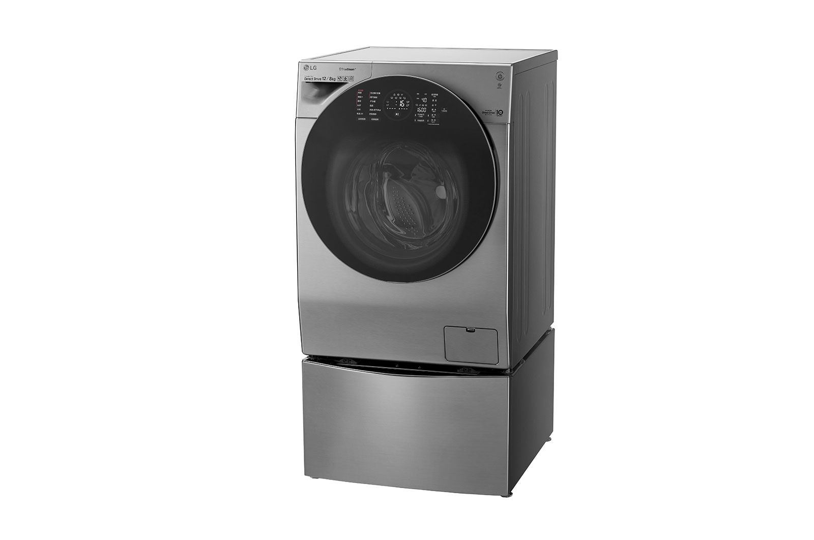 LG 12/8 Kg TWINWash™ Front Load with Smart Wi-Fi, FG1612H2V