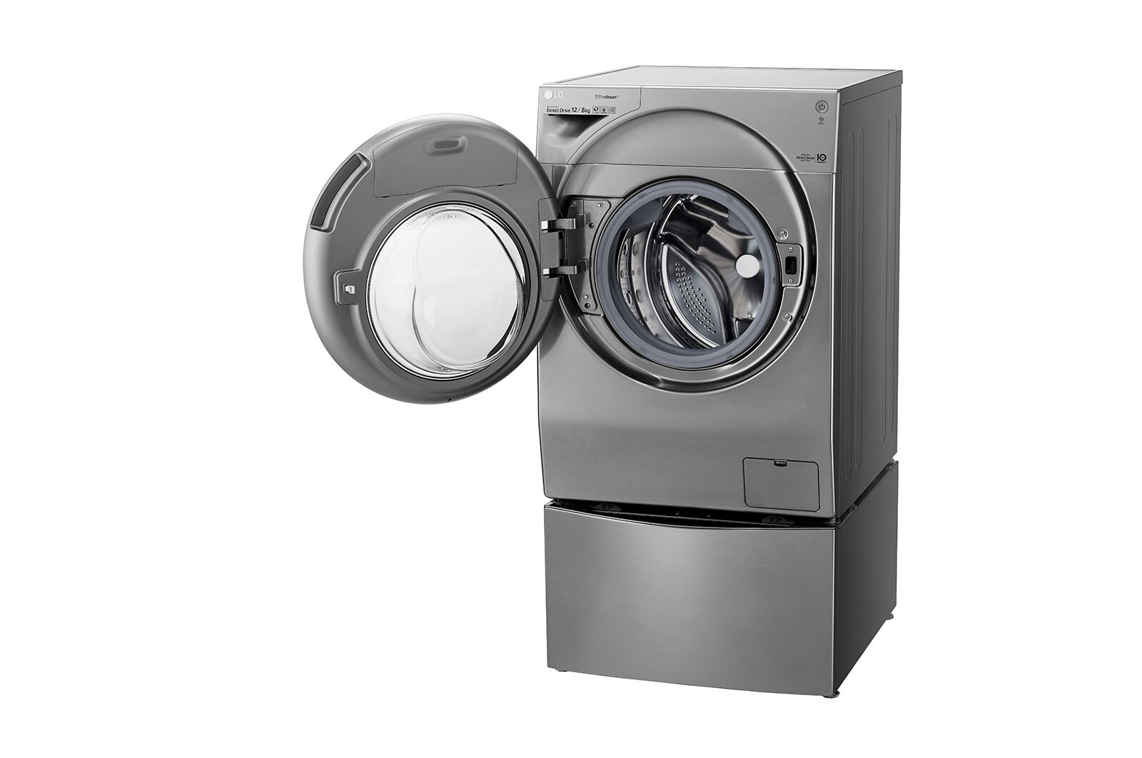LG 12/8 Kg TWINWash™ Front Load with Smart Wi-Fi, FG1612H2V