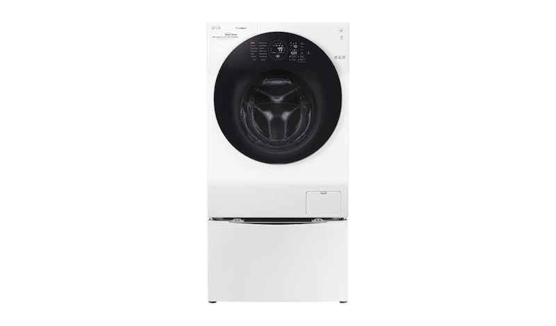 LG 12/8 Kg TWINWash™ Front Load Washing Machine with Smart Wi-Fi, FG1612H2W