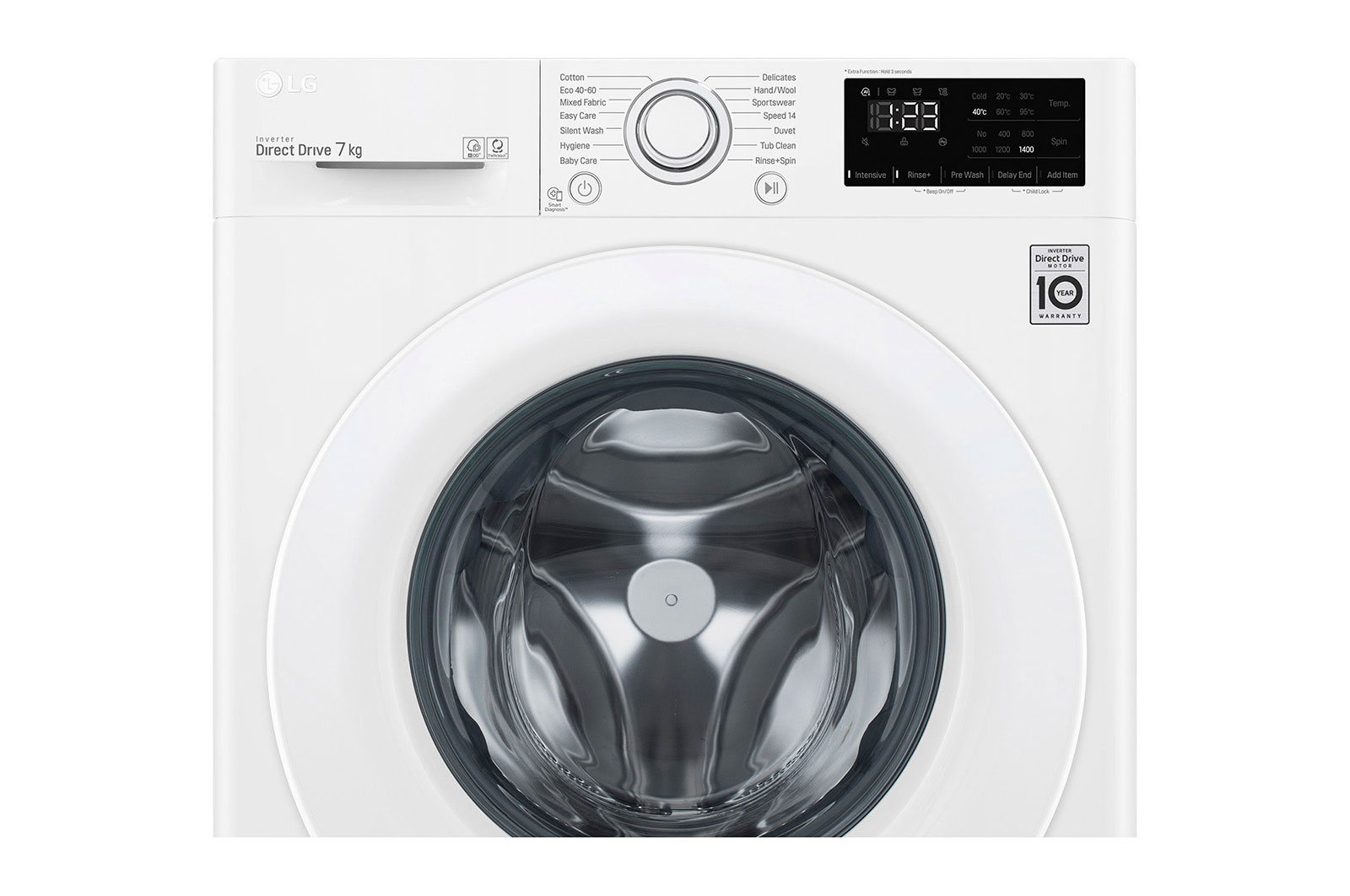 7KG Front Load Washing Machine with TurboWash FV1207S5W LG PH