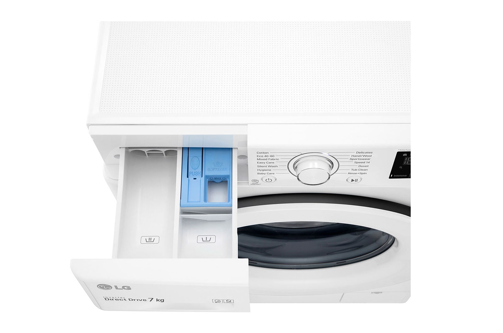 LG 7KG Front Load Washing Machine with TurboWash, FV1207S5W