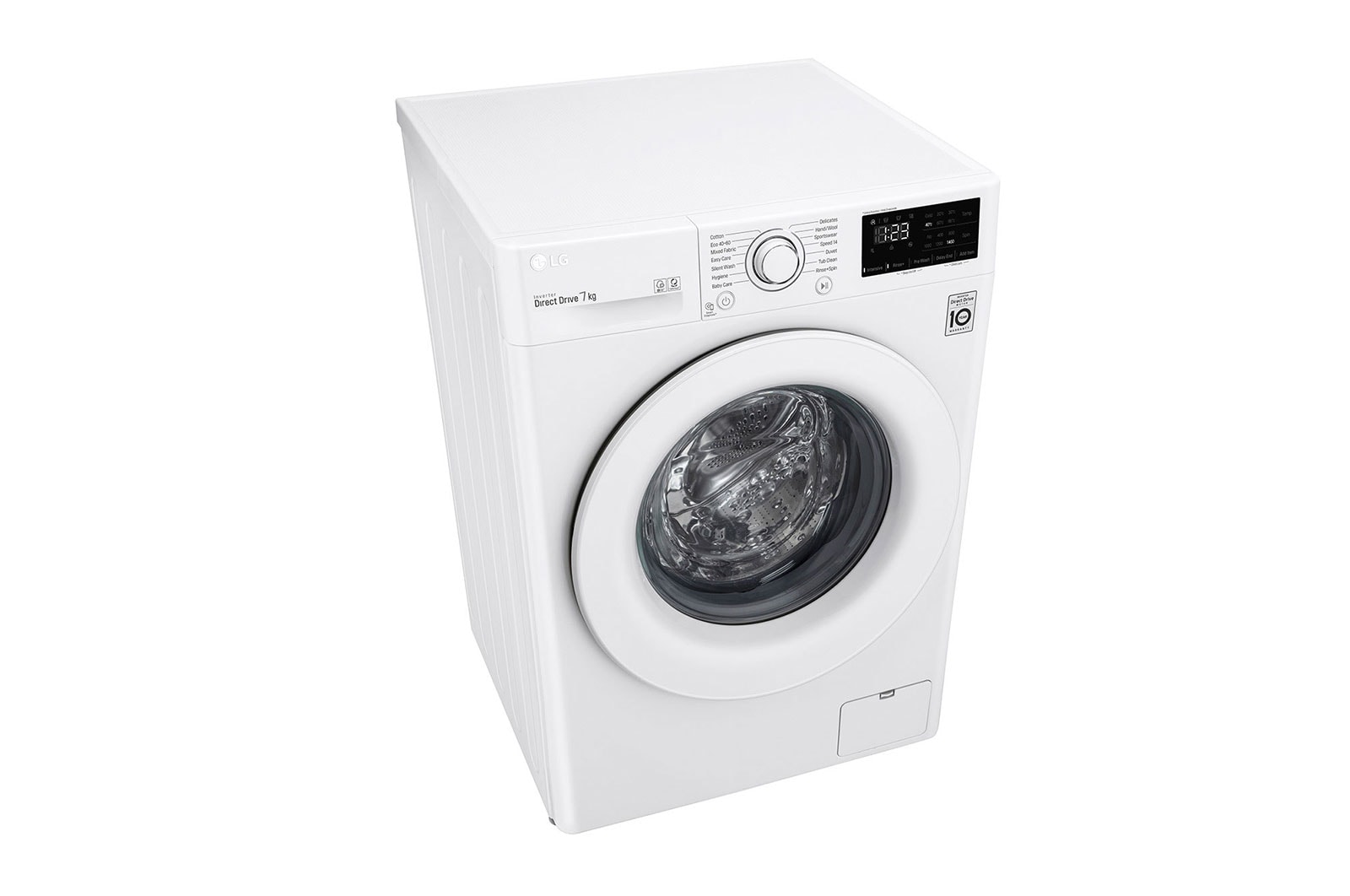 LG 7KG Front Load Washing Machine with TurboWash, FV1207S5W
