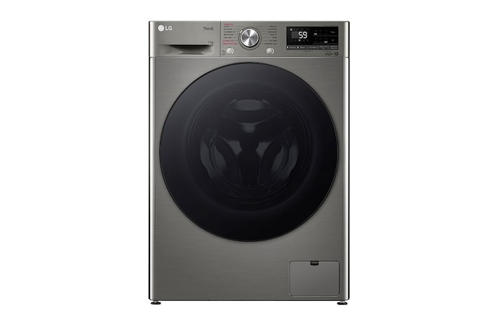 Front view of Front Load Washer with AI DD™ and TurboWash 360˚, FV1411S3P