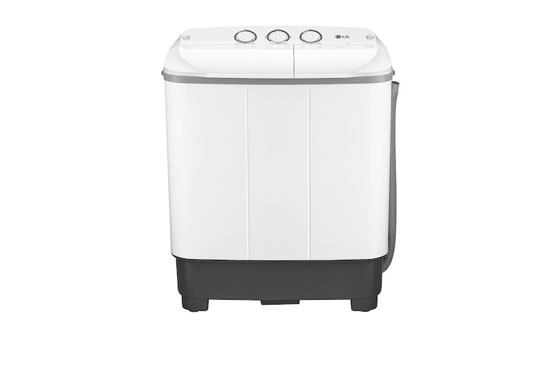 LG 7 kg Twin Tub Washing Machine, Semi Automatic with Soak Function, P700N