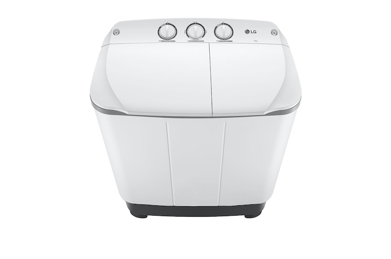 LG 7 kg Twin Tub Washing Machine, Semi Automatic with Soak Function, P700N