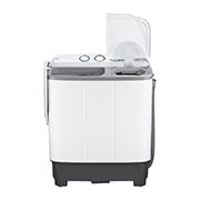 LG 7 kg Twin Tub Washing Machine, Semi Automatic with Soak Function, P700N