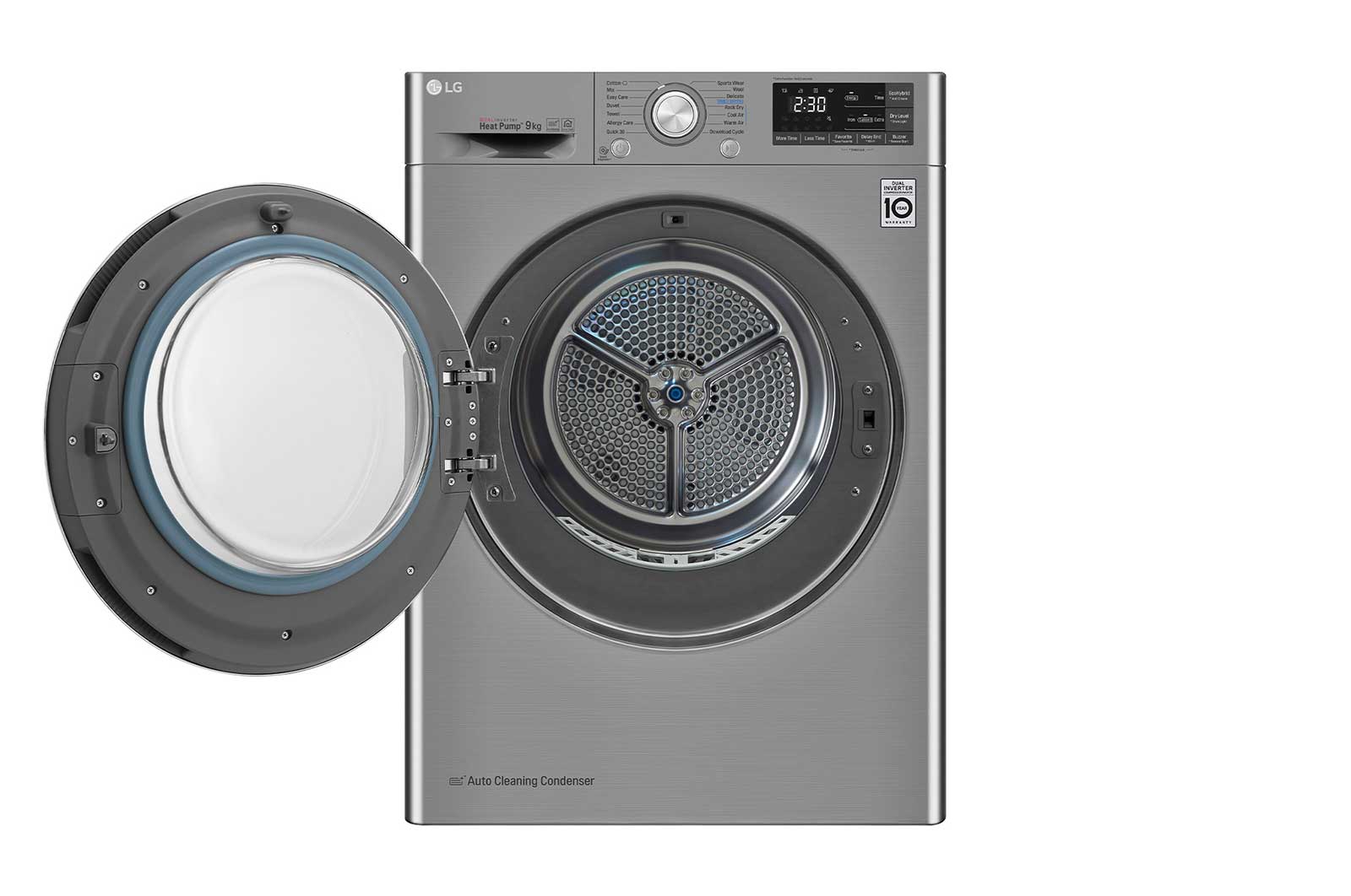 LG Dual Inverter Heat Pump Dryer, RC09VHP2V