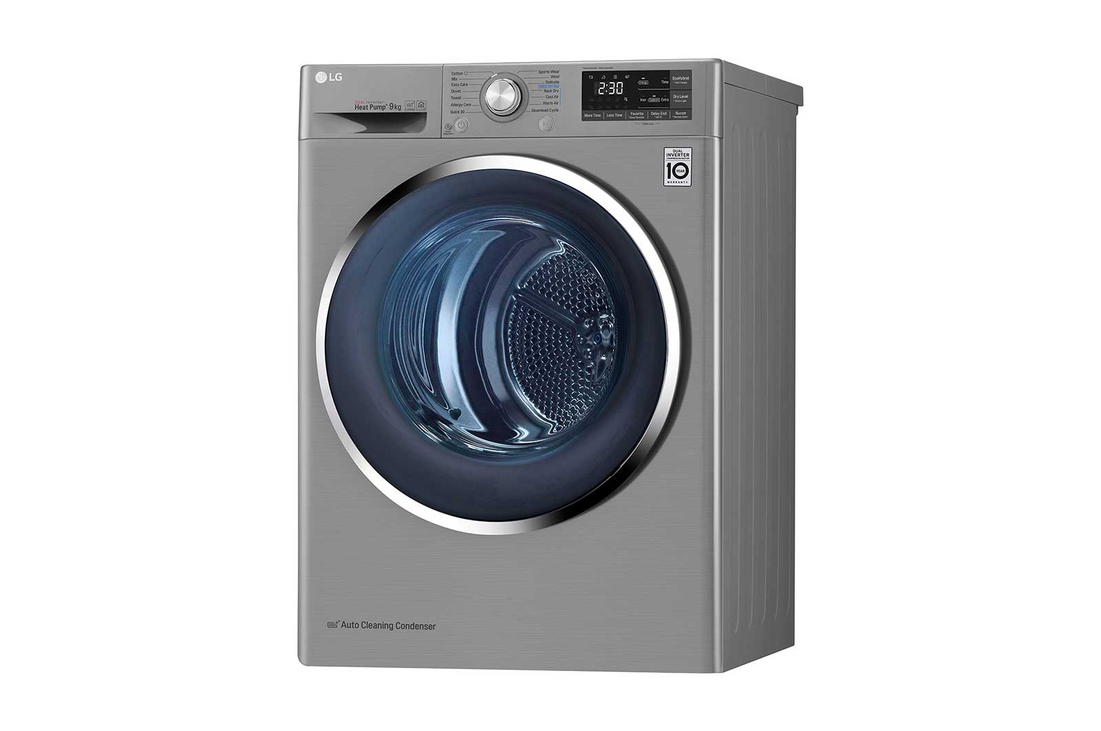 LG Dual Inverter Heat Pump Dryer, RC09VHP2V