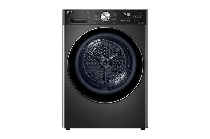 Front view of 10KG Dual Inverter Heat Pump Dryer with Auto Cleaning Condenser, RV10VHP2B