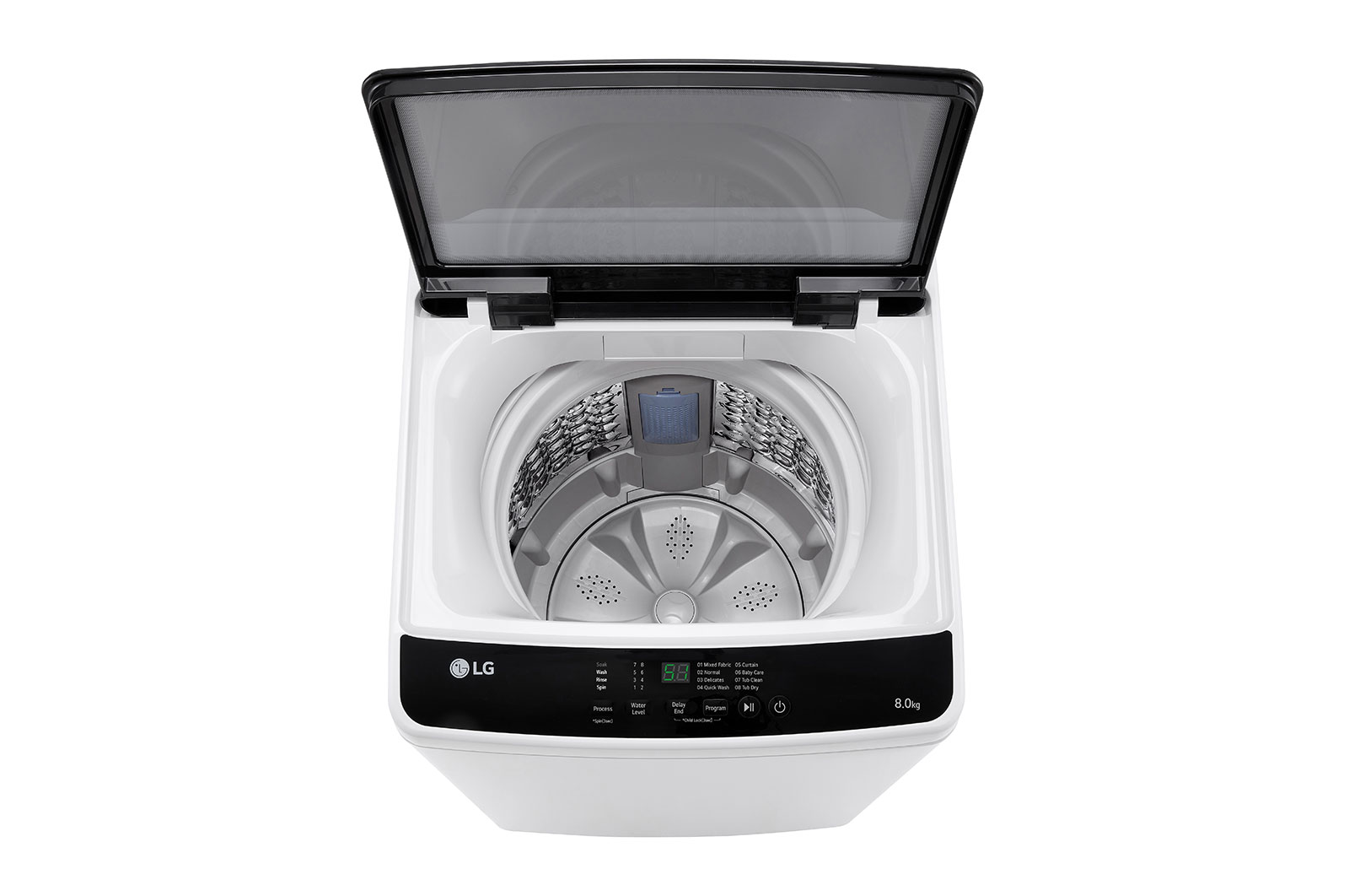 LG 8kg Top Load Washing Machine with Low Water Pressure Valve, T2108NT1G