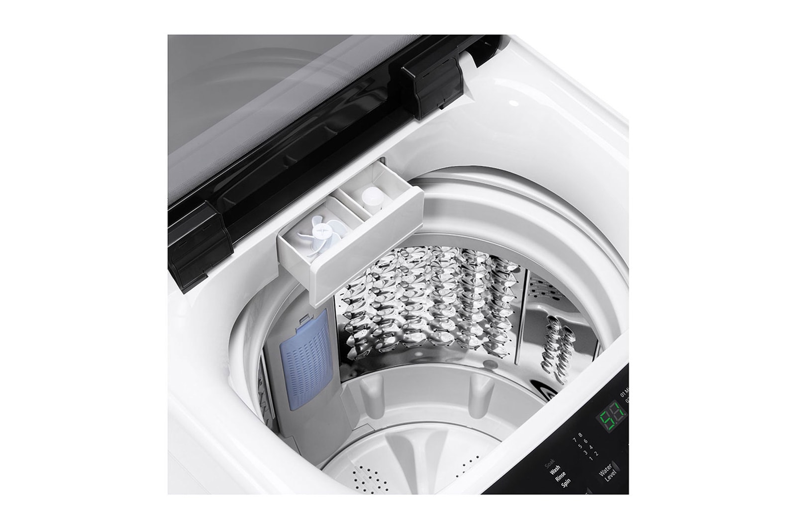 LG 8kg Top Load Washing Machine with Low Water Pressure Valve, T2108NT1G