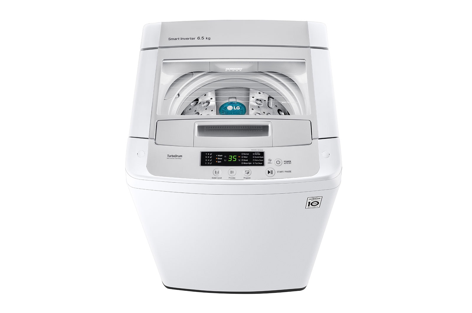 LG 8KG Top Load Washing Machine with Turbo Drum, T2108VSPW