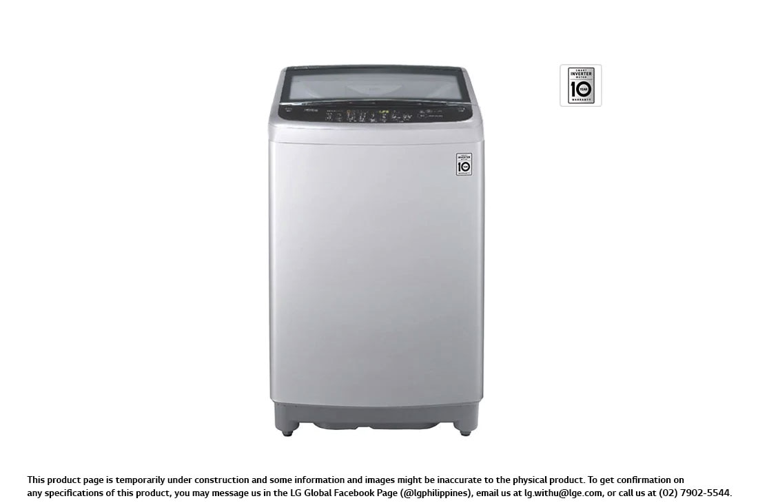 10 Kg Top Load Washing Machine Smart Inverter T2310VSAL LG PH