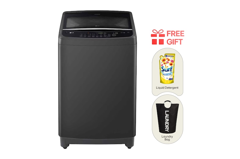 Front view of 11 Kg Top Load Washing Machine, Smart Inverter T2311VSAB
