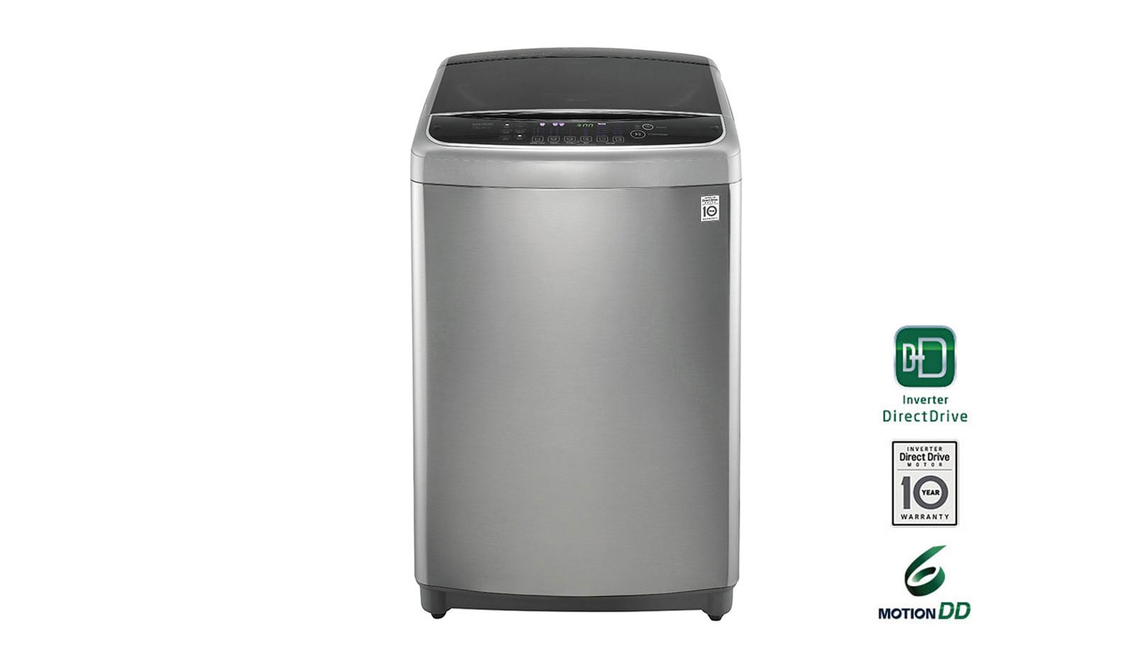 Front view of 16Kg Top Load Washing Machine, Inverter Direct Drive T2516DSAV