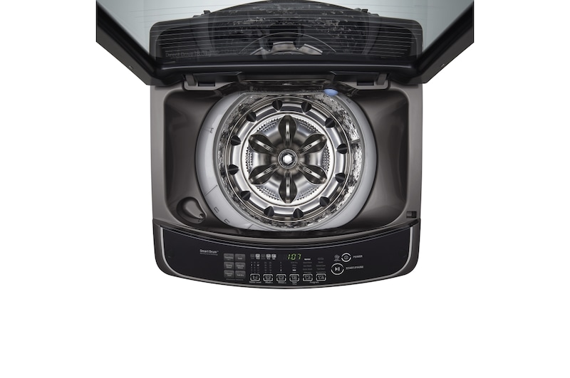 LG 18Kg Top Load Washing Machine, Inverter Direct Drive, T2518SSAB