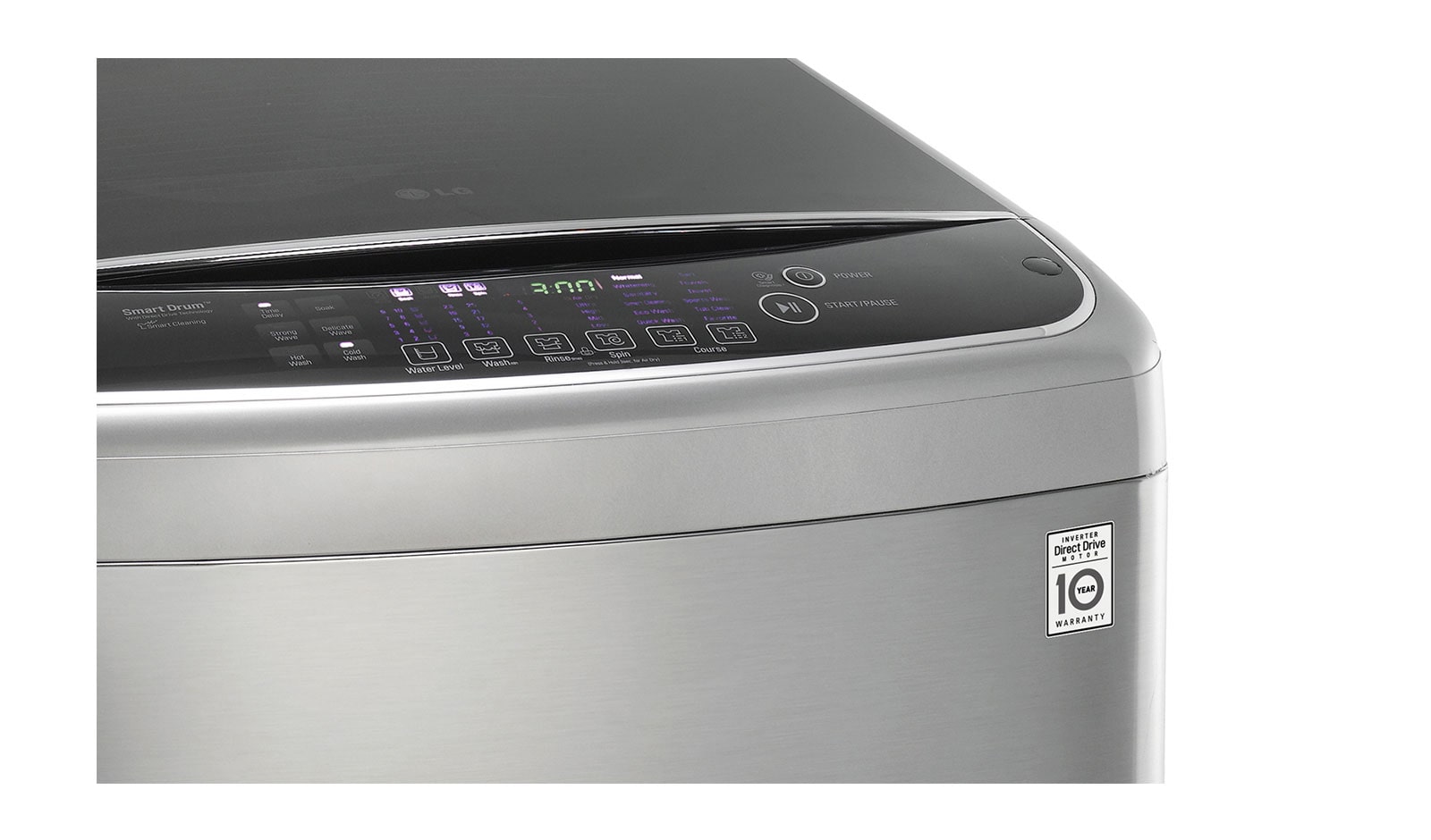 LG 21Kg Top Load Washing Machine, Inverter Direct Drive, T2721SSABS