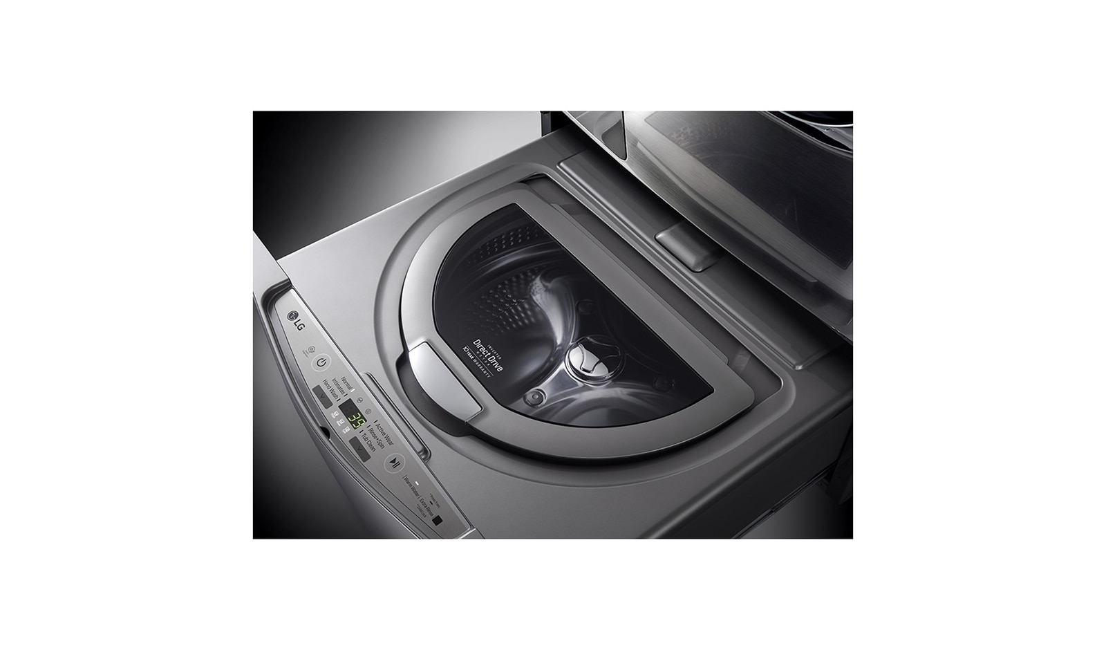 LG 3.5 Kg TWINWash™, Mini Washing Machine,  Inverter Direct Drive, T2735NTWV