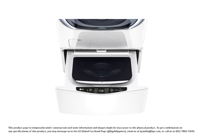 LG 2.0 Kg TWINWash™, Mini Washing Machine,  Inverter Direct Drive, TG2402NTWW