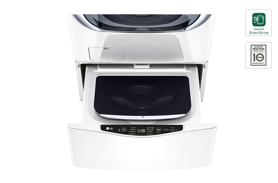 Front view of 2.0 Kg TWINWash™, Mini Washing Machine,  Inverter Direct Drive TG2402NTWW