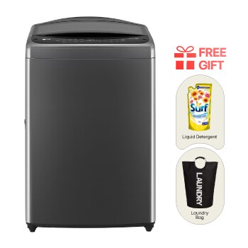 Front view of 15KG Top Loading Washing Machine, AI Direct Drive Inverter, TV2515DV3B