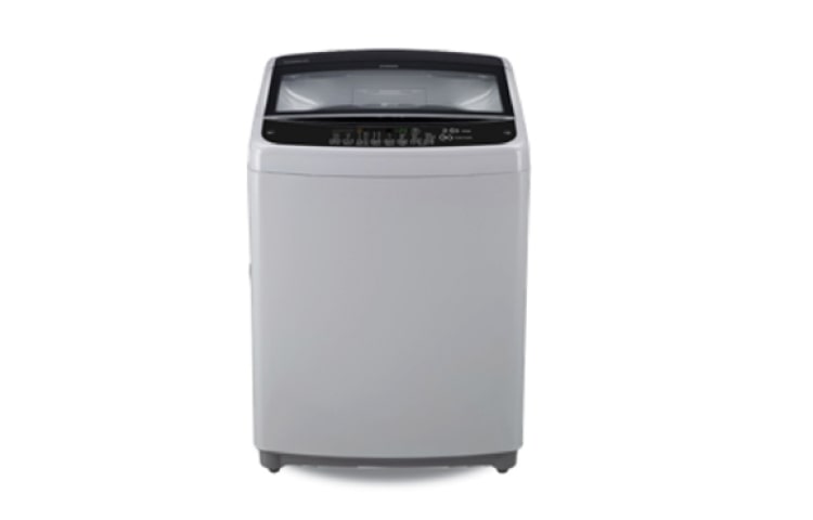 Front view of 10kg, Soft Closing Door, Waterfall Circulation, Air Dry WF-S100DB